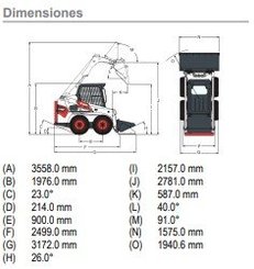 Mini track loader Bobcat S450 - 6