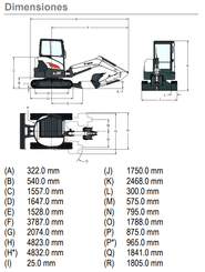 Mini excavator Bobcat E35 - 9