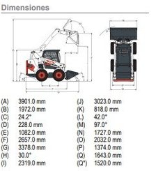 Mini track loader Bobcat S590E - 4